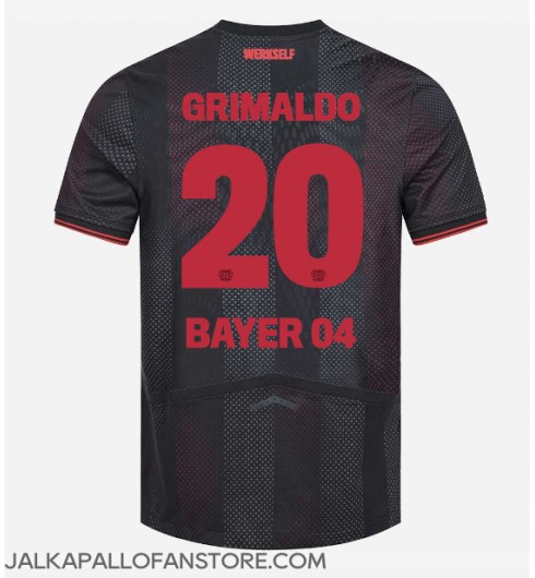 Bayer Leverkusen Alejandro Grimaldo #20 Kotipaita 2025-26 Lyhythihainen Bayer Leverkusen Alejandro Grimaldo #20 Kotipaita 2025-26 Lyhythihainen